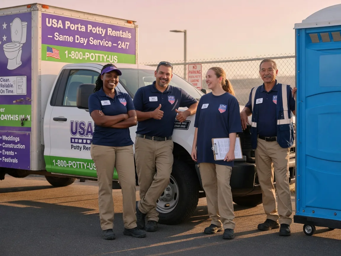 Porta Potty Rental company in Concord, MI